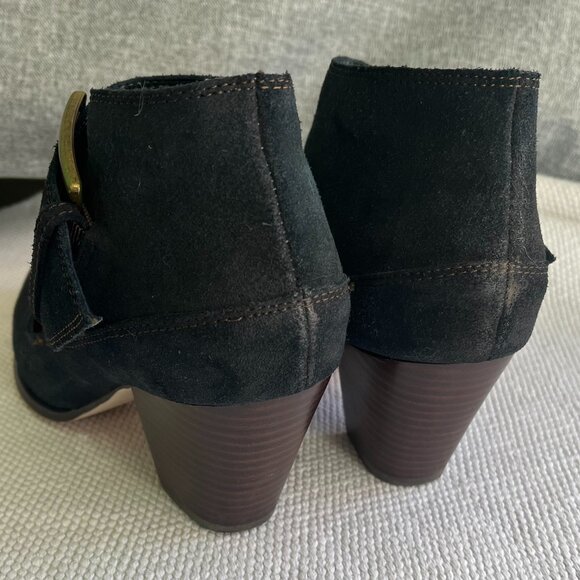 Corso Como Bernadette Ankle Bootie Buckle Heel dyed Black - Picture 5 of 10
